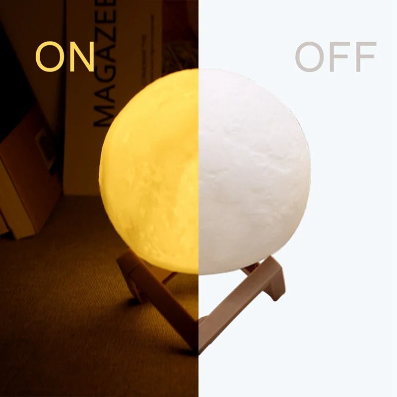 Luz LED Lua Galáxia