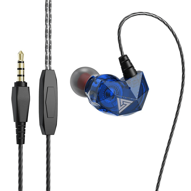 QKZ AK6 Fone com Microfone