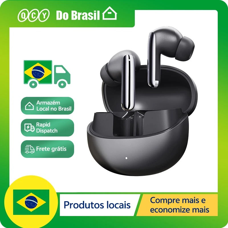 QCY MeloBuds Pro – Fone Bluetooth 5.3 com ANC