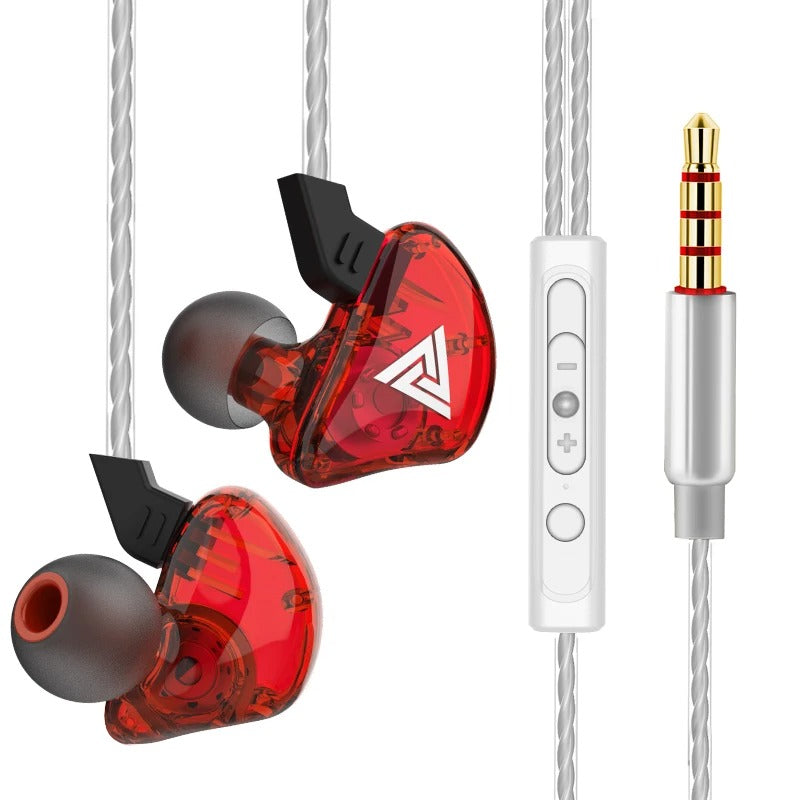 QKZ AK6 Fone com Microfone
