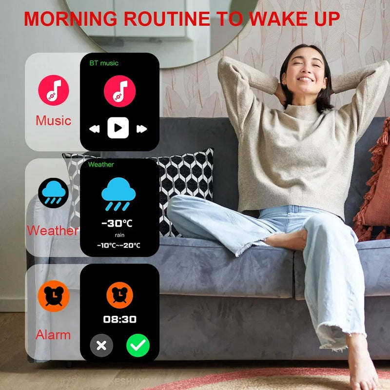 Smartwatch H9 – Tecnologia, Saúde e Estilo em um só lugar