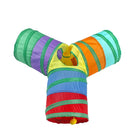 Túnel Dobrável para Gatos – Diversão Sem Fim