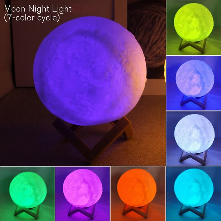 Luz LED Lua Galáxia